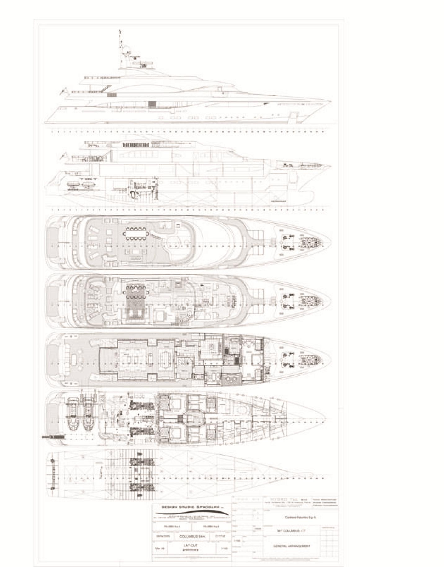 ARCELIA – Ferretti 76 Layout